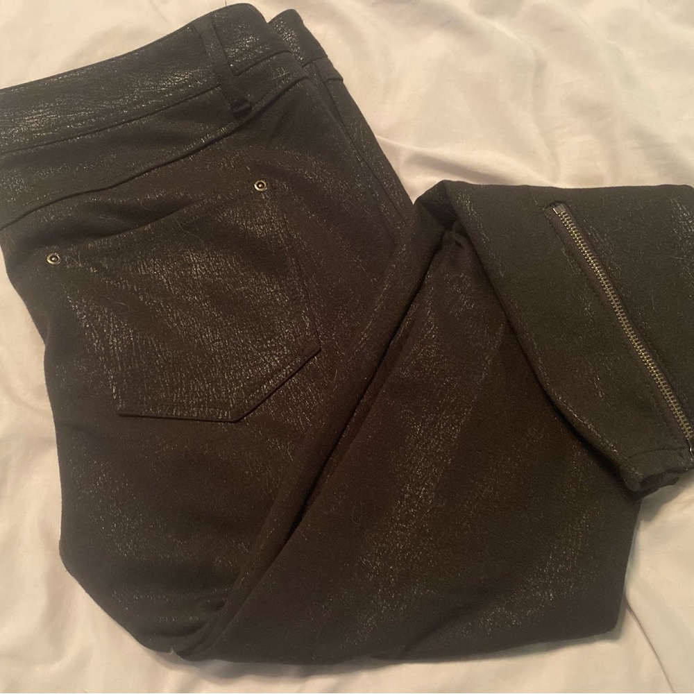 Express Black Shimmer Pants